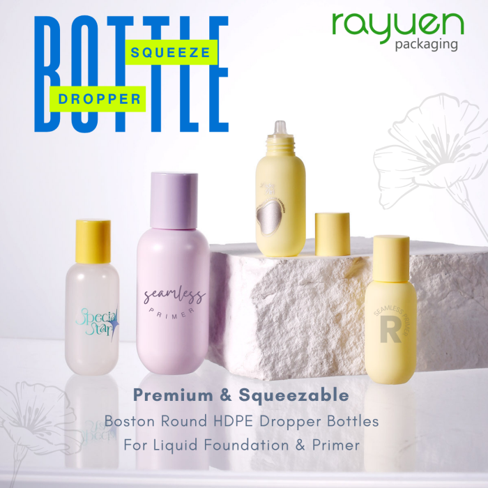 Precision Meets Pleasure: Elevate your Brand with Squeezable Dropper Bottles